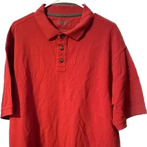 Men’s Large Duluth Trading Company Red Short Sleeve Polo Size L